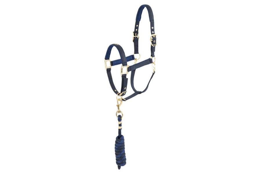 Cabezada Cuadra ANKY+Ramal ATH251001 Mood Indigo | Calvet