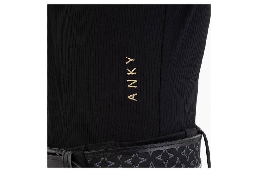 Camiseta Mujer Sin Mangas ANKY Sport ATC251302 Negra | Calvet