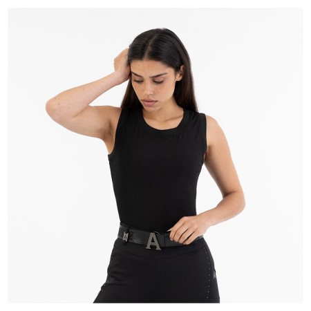 Camiseta Mujer Sin Mangas ANKY Sport ATC251302 Negra | Calvet