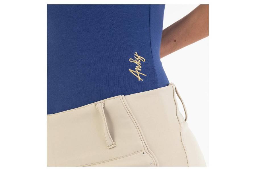 Samarreta Dona Màniga Curta ANKY Flex ATC251204 Twilight Blue | Genet