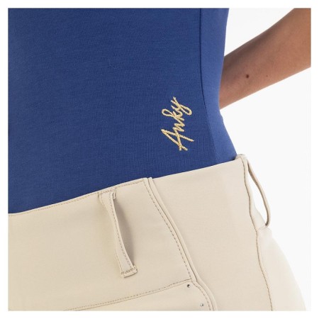 Samarreta Dona Màniga Curta ANKY Flex ATC251204 Twilight Blue | Genet