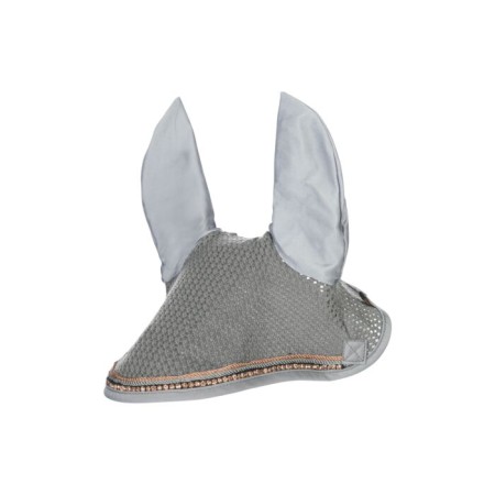 Orejeras HKM Rosegold Glamour Gris/Rosa Oro | Calvet Animals i