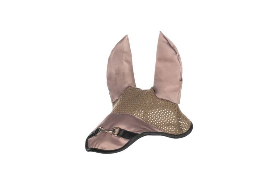 Orelleres HKM Golden Bit Taupe | Morralles