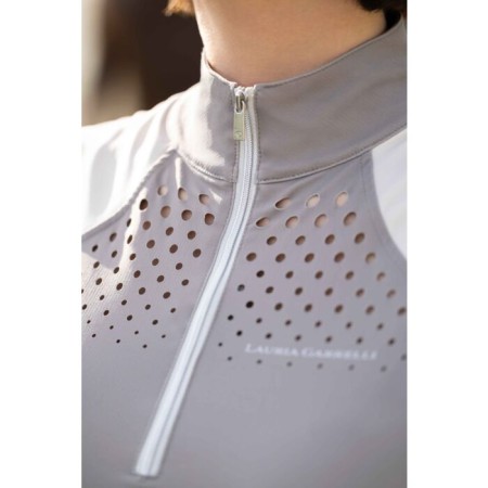 Camiseta Mujer Sin Mangas HKM Amalfil Taupe/Beige | Calvet