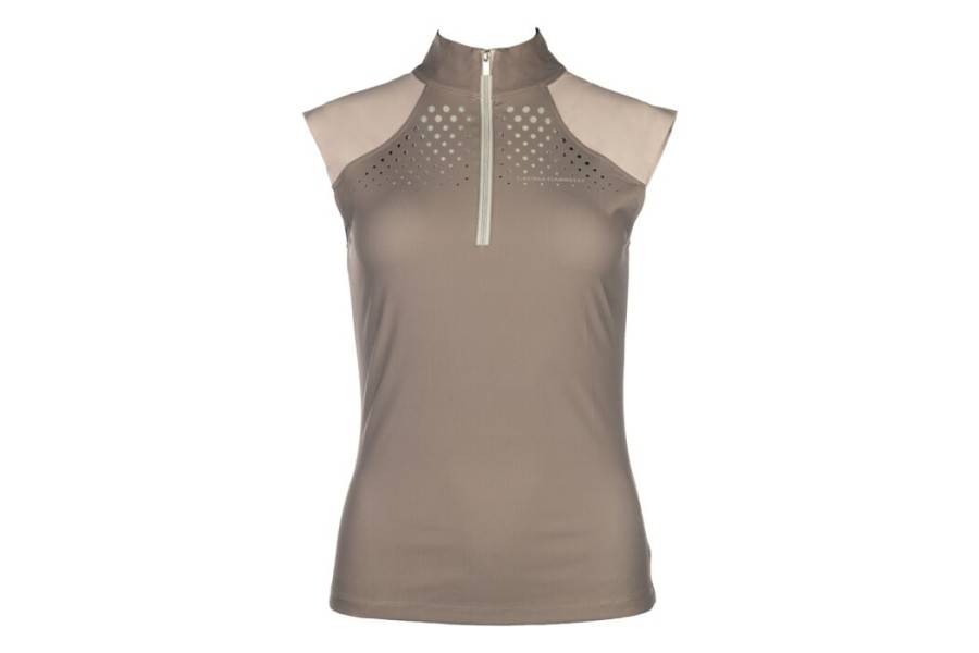 Samarreta Dona Sense Mànigues HKM Amalfil Taupe/Beig | Genet