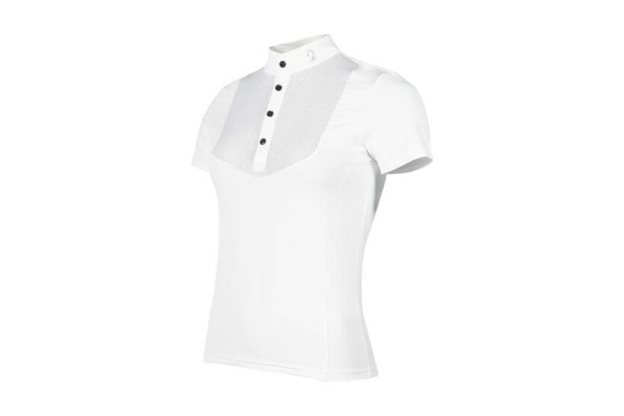 Polo Competición Mujer Manga Corta Amalfi | Calvet Animals i