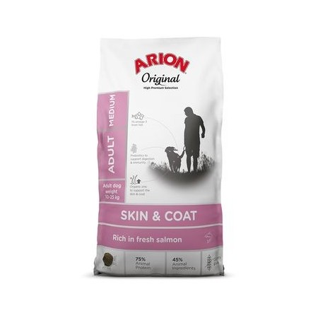 Arion Original Skin Coat Medium Salmó | Alimentació per a gos