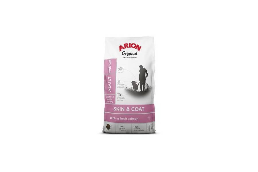 Arion Original Skin Coat Medium Salmó | Alimentació per a gos