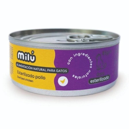 Milú Llauna Gat Esterilitzat Pollastre 85 g | Alimentació per a gat