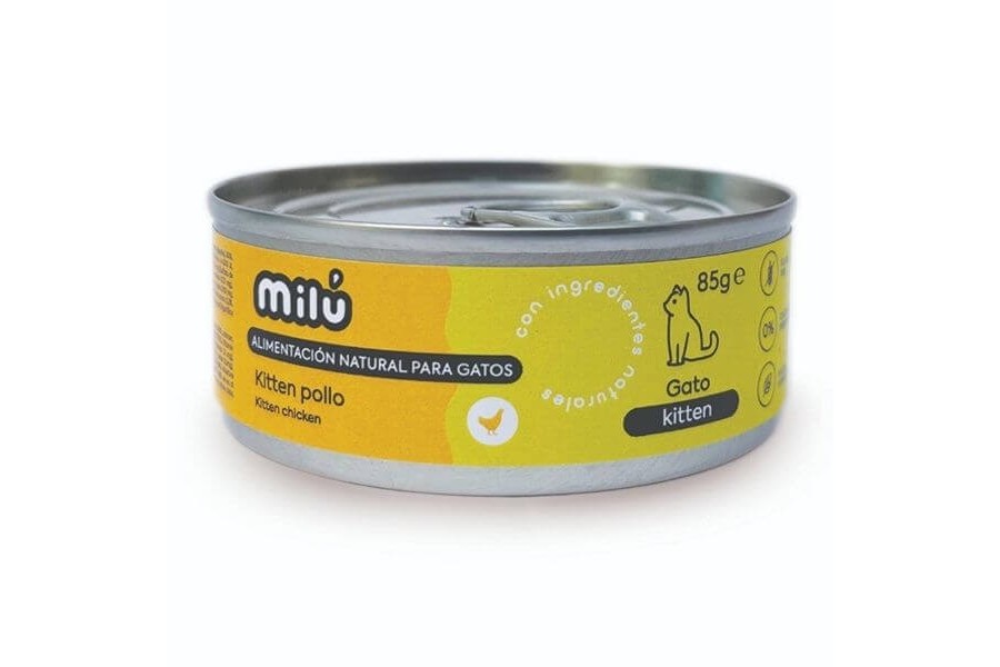 Lata Gato Kitten Pollo 85 g | Calvet Animals i Plantes