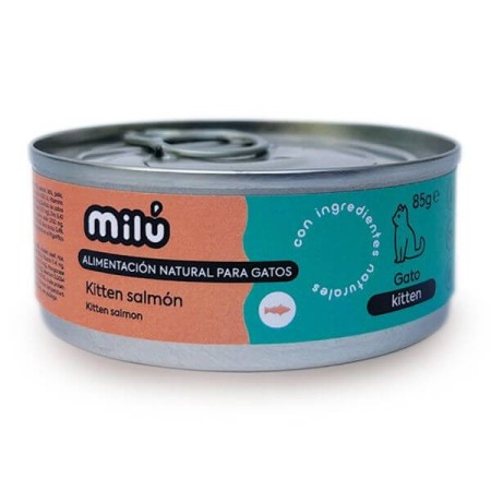 Milú Llauna Gat Kitten Salmó 85 g | Alimentació per a gat
