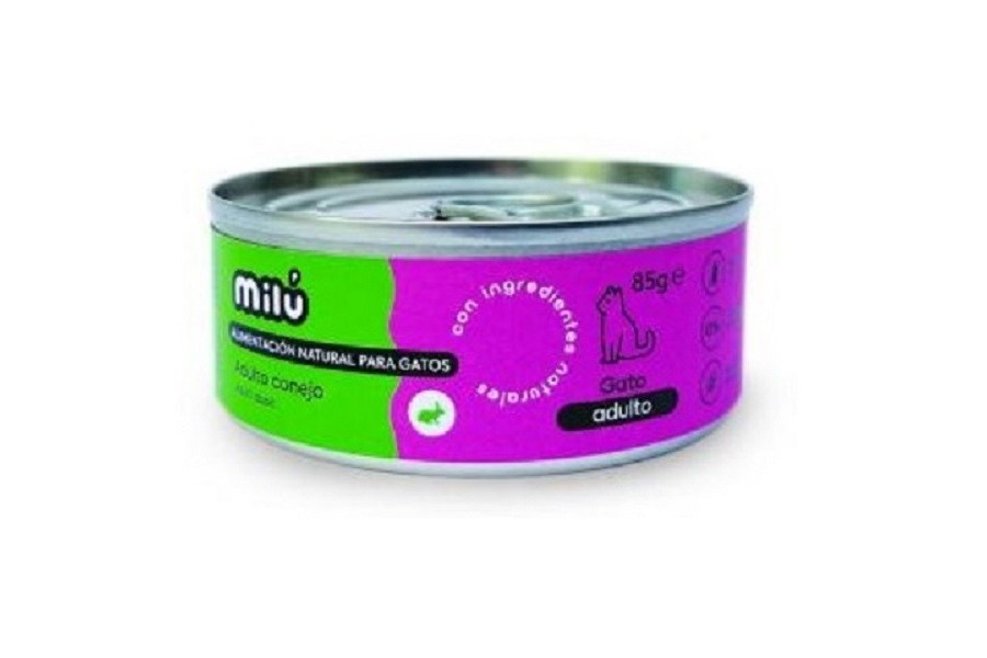 Milú Llauna Gat Adult Conill 85 g | Alimentació per a gat