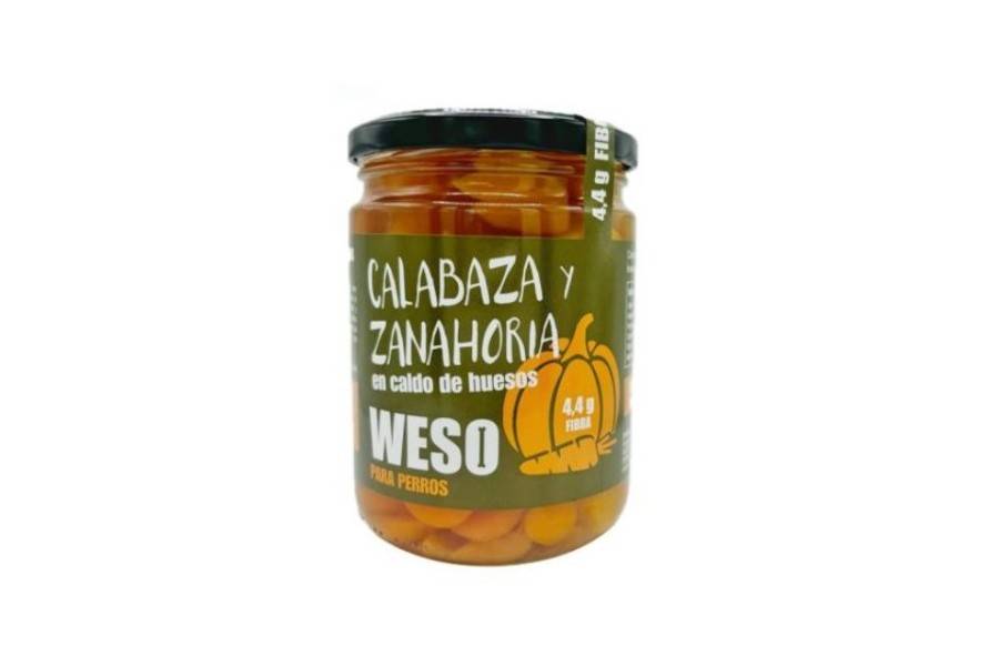 Calabaza Y Zanahoria Con Caldo De Huesos 400 g | Calvet Animals