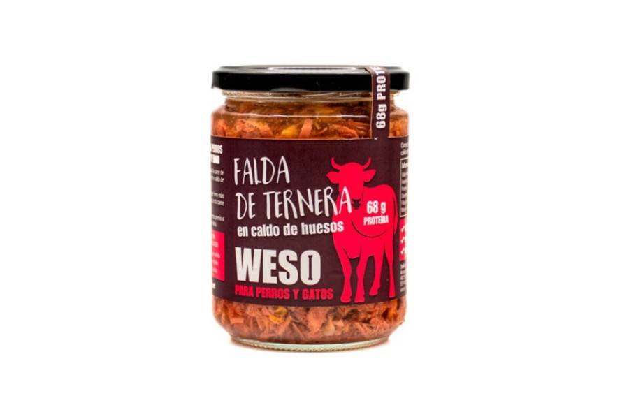 Pecho De Ternera Con Caldo De Huesos 400 g | Calvet Animals i