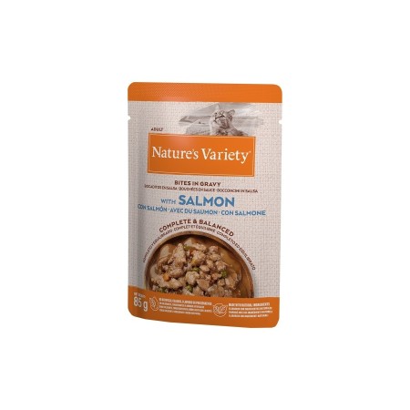 Nature's Variety Wet Gat Mossets Adult Salmó 85 g | Alimentació per a gat