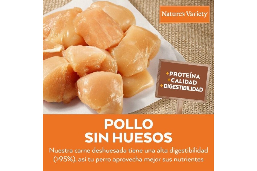 Nature's Variety Healthy Grain Adult Medium-Maxi Gall Dindi | Alimentació