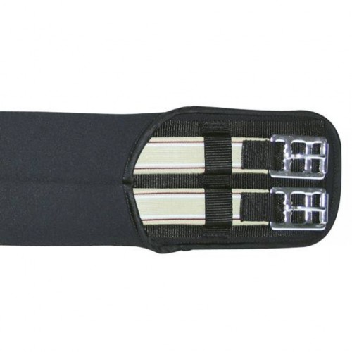 Cincha Doma Neopreno Elástica HKM Negra | Equestrian. Calvet Animals i