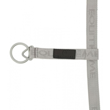 Cabezada Cuadra Nylon Equitheme Jacquard Gris | Calvet Animals