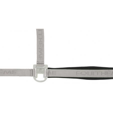 Cabezada Cuadra Nylon Equitheme Jacquard Gris | Calvet Animals