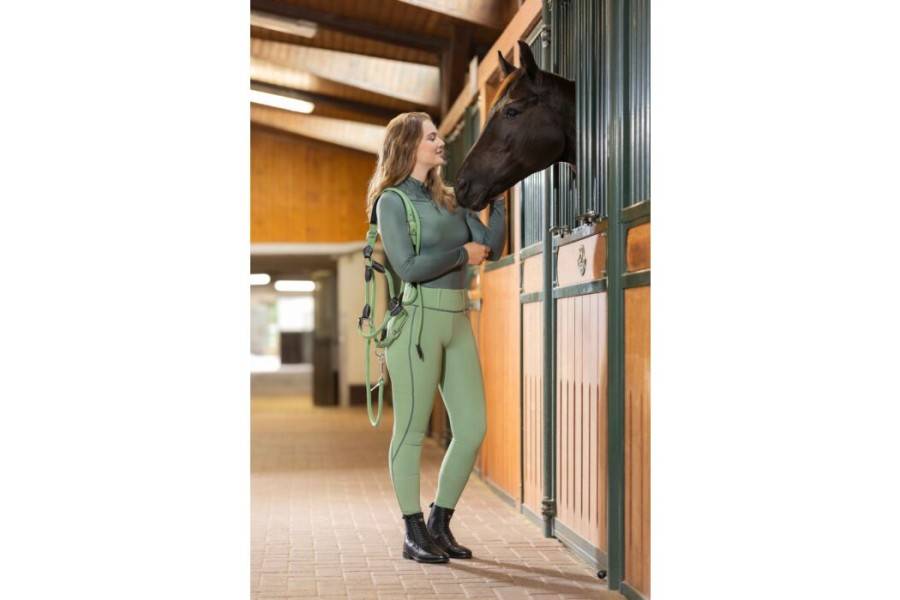 Mallas Mujer HKM Juna Culera Silicona Jade | Calvet Animals i