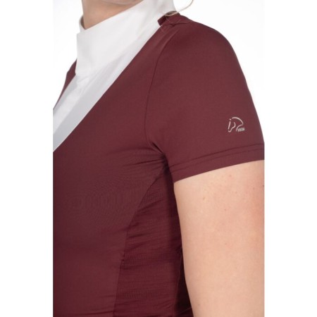Polo Competició Dona Màniga Curta HKM Virginia Bordeus | Competició