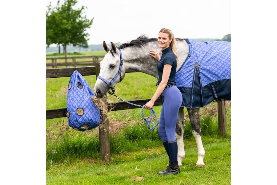 Mallas Mujer QHP Eden Full Grip Purple Sunset | Calvet Animals