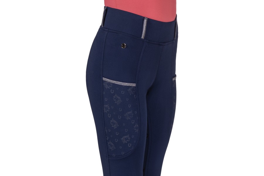 Malles Júnior QHP Jaily Full Grip Evening Blue | Pantalons