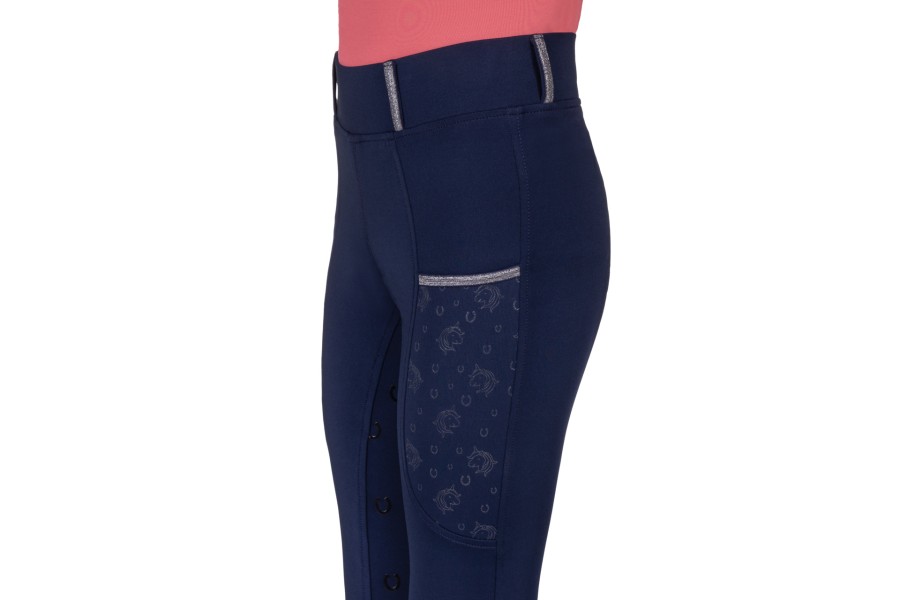Malles Júnior QHP Jaily Full Grip Evening Blue | Pantalons