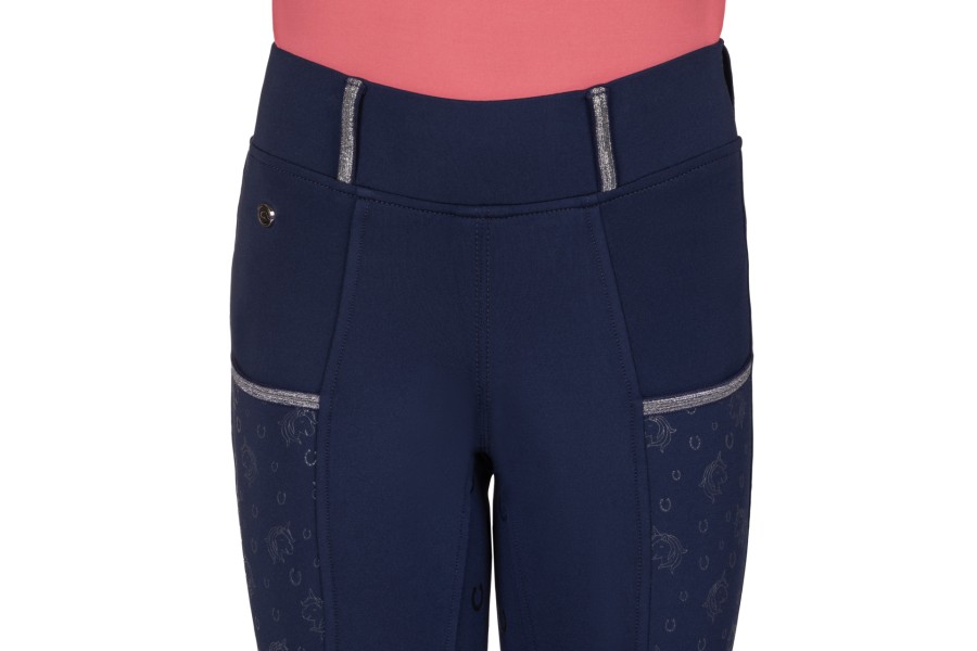 Malles Júnior QHP Jaily Full Grip Evening Blue | Pantalons