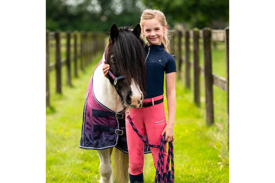 Malles Júnior QHP Jaily Full Grip Rosa | Pantalons