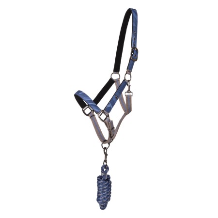 Cabezada Cuadra QHP + Ramal Collection Seashell | Calvet