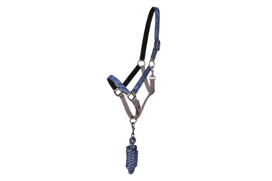 Cabezada Cuadra QHP + Ramal Collection Seashell | Calvet