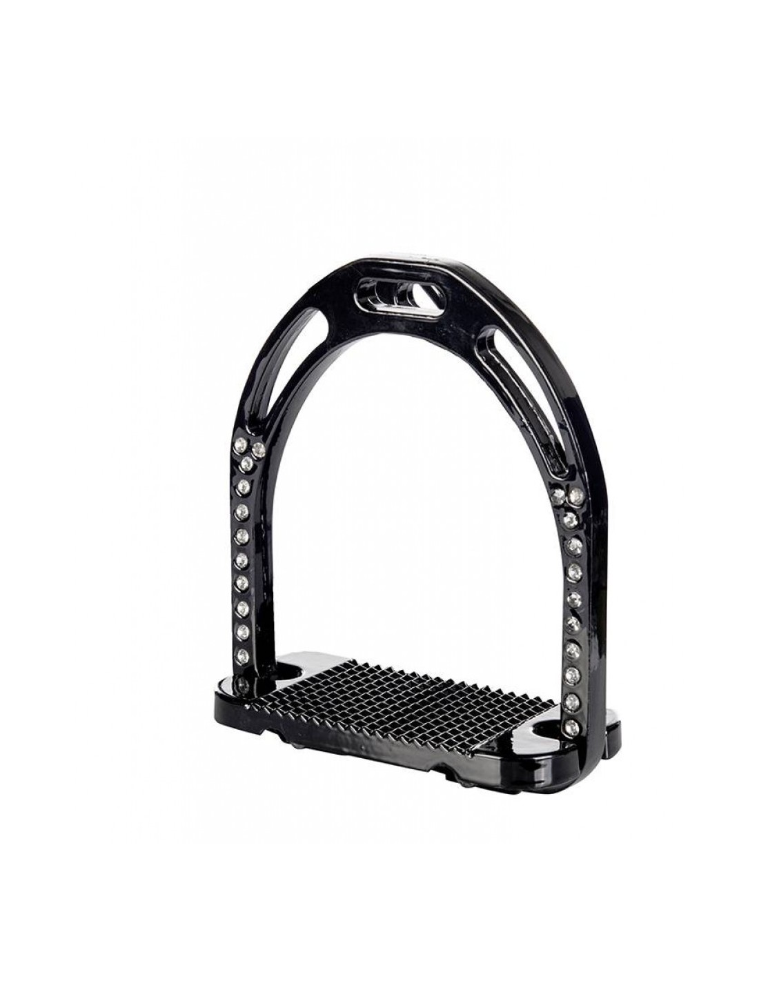 Comprar Estribo Inglés HKM Crystal Negro