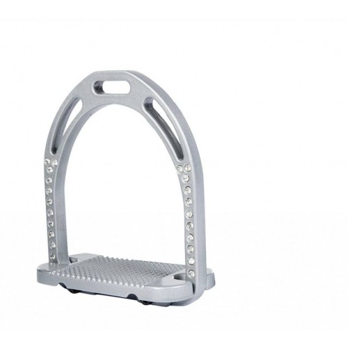 Estrep Anglès HKM Crystal Platejat |Cavall i Genet a Equestrian, Calvet