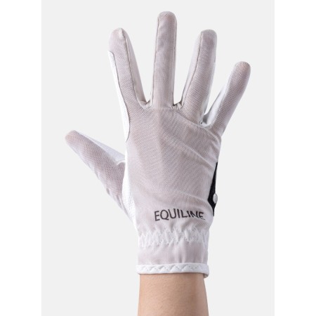 Guants Equiline Summer Glove Blanc | Genet