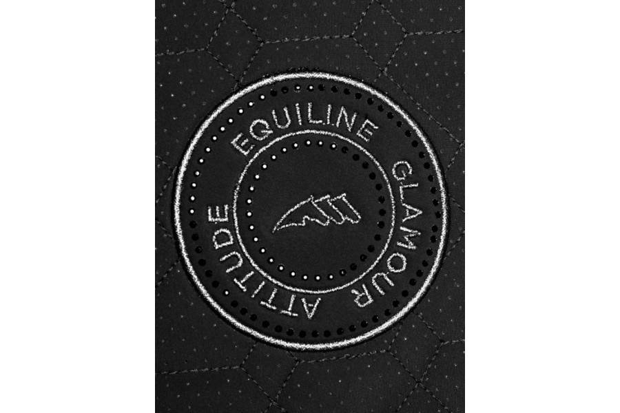 Sudadero Doma Equiline Tech-Diamont Grasmig Negro | Calvet