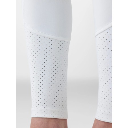 Mallas Junior Equiline Gingef Full Grip Blanco | Calvet Animals