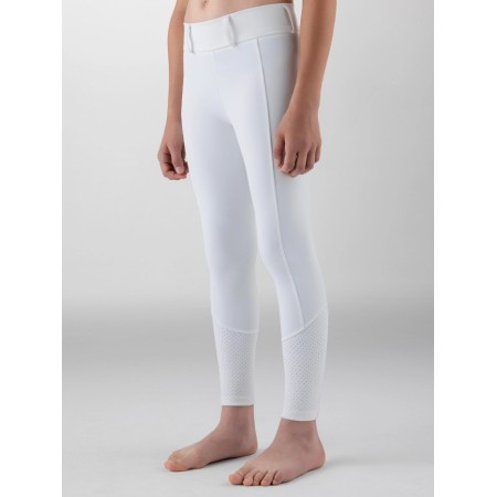 Mallas Junior Equiline Gingef Full Grip Blanco | Calvet Animals 2