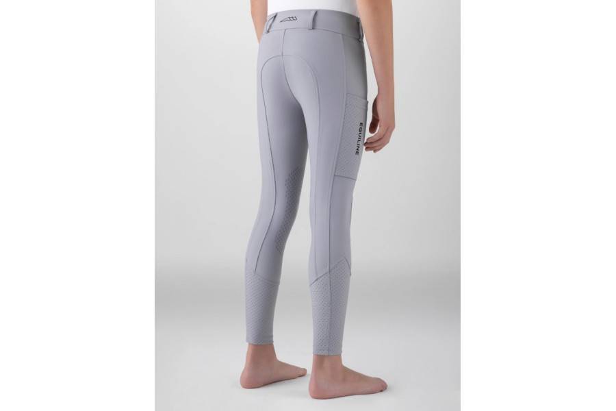 Malles Júnior Equiline Gingef Full Grip Lila Gris | Pantalons