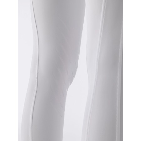 Mallas Mujer Equiline Ceberkh Knee Grip Blanco | Calvet Animals