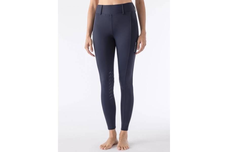 Mallas Mujer Equiline Ceberkh Knee Grip Azul | Calvet Animals i