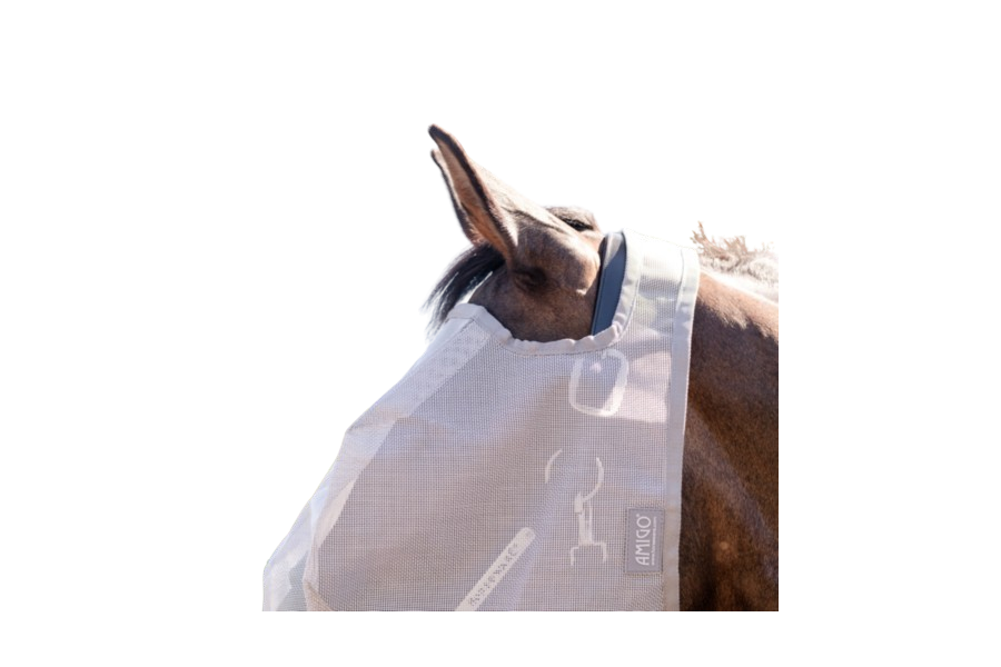 Màscara Sense Orelleres Amigo Plata Gris | Mantes