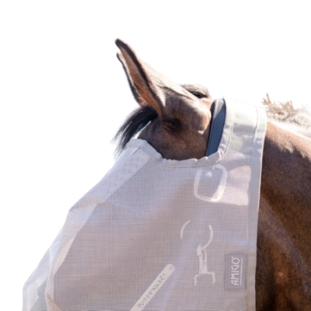 Màscara Sense Orelleres Amigo Plata Gris | Mantes