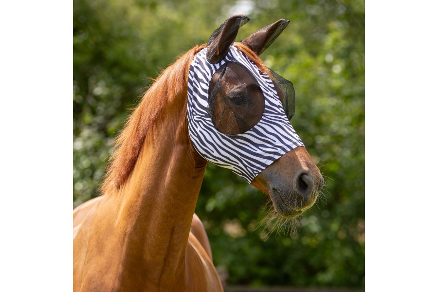 Màscara Amb Orelleres QHP Super Bug Zebra | Mantes