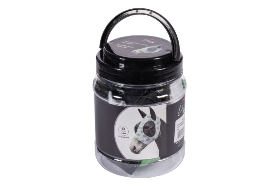 Máscara Con Orejeras HKM Avocado Blanca/Lila | Mantas