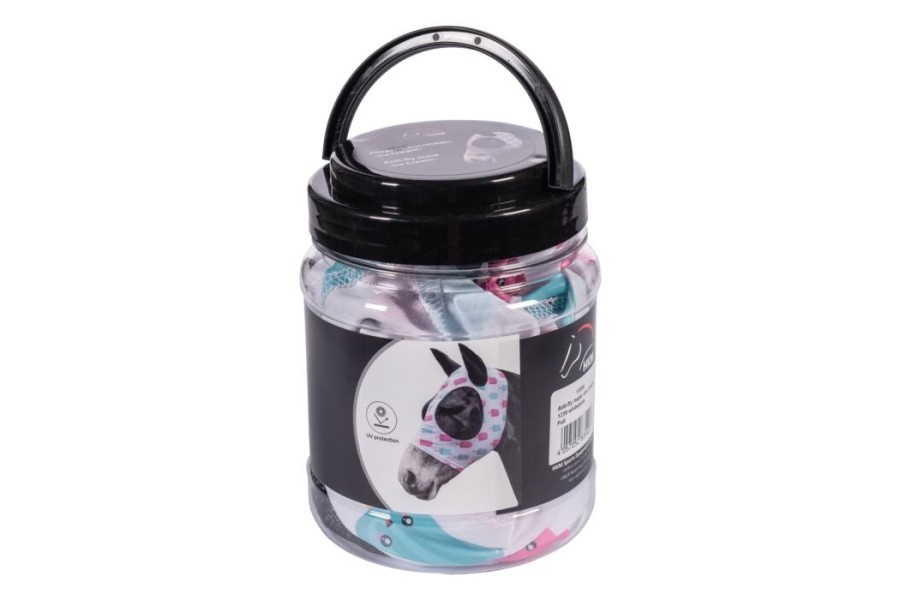 Máscara Con Orejeras HKM Ice Cream Blanca/Rosa | Mantas