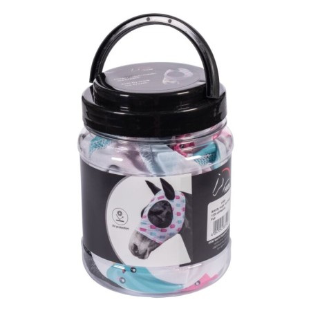 Máscara Con Orejeras HKM Ice Cream Blanca/Rosa | Mantas