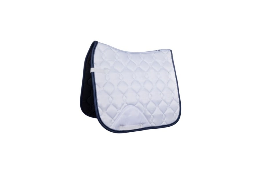 Sudadero Doma HKM Dressage Competition Blanco/Azul Marino |
