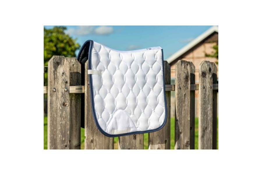 Suador Doma HKM Dressage Competition Blanc/Blau Marí | Complements selles