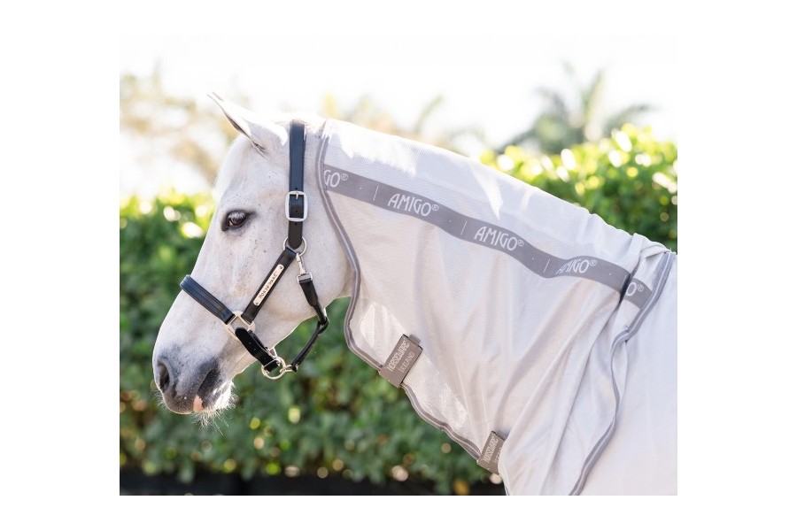 Manta Cavall Estiu Antimosques Amb Coll Amigo Plata | Mantes